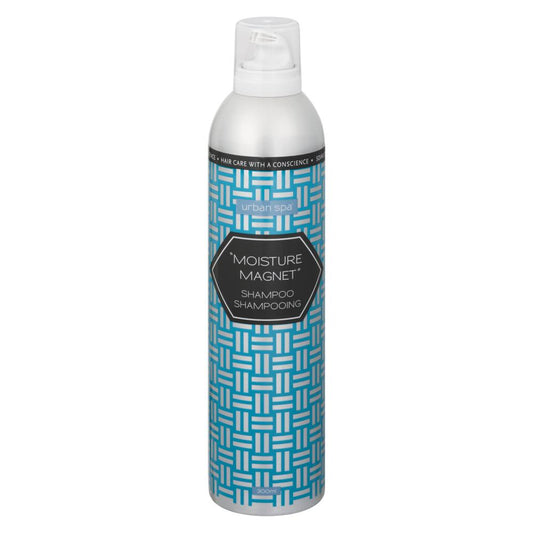 Urban Spa Shampoo 300ml, Moisture Magnet, Smooth Move or Speaks Volumes, with Keratin and Wheat Protein, in a Recyclable Aluminum Bottle - Moisture Magnet