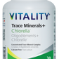 Vitality Trace Minerals + Chlorella 90 Vegetarian Capsules