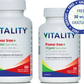 Vitality Power Iron 45mg 60 + 30 Free Vegetarian Capsules