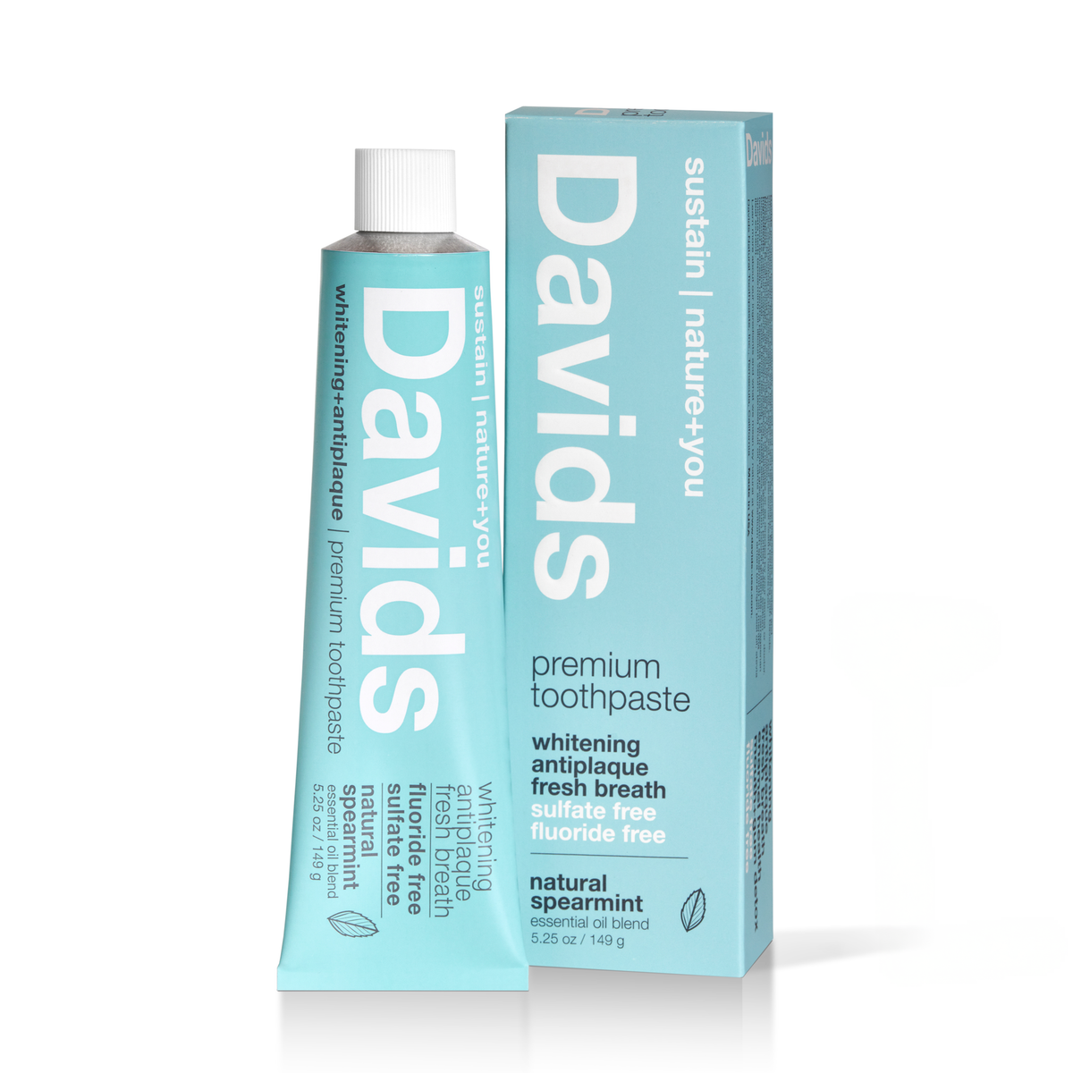 Davids Premium Toothpaste Spearmint 149g