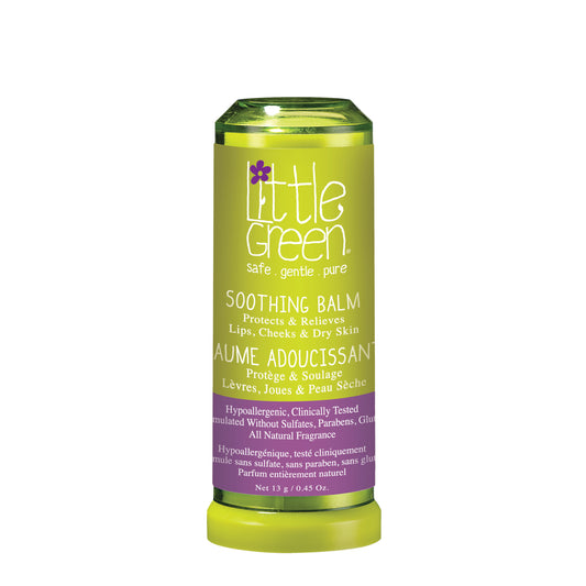 Little Green Kids Soothing Balm Stick for Chapped Lips, Cheeks and Dry Patches, 13g