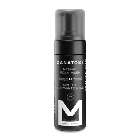 Manatomy Intimate Foam Wash for Men with Aloe and Witch Hazel, 150ml
