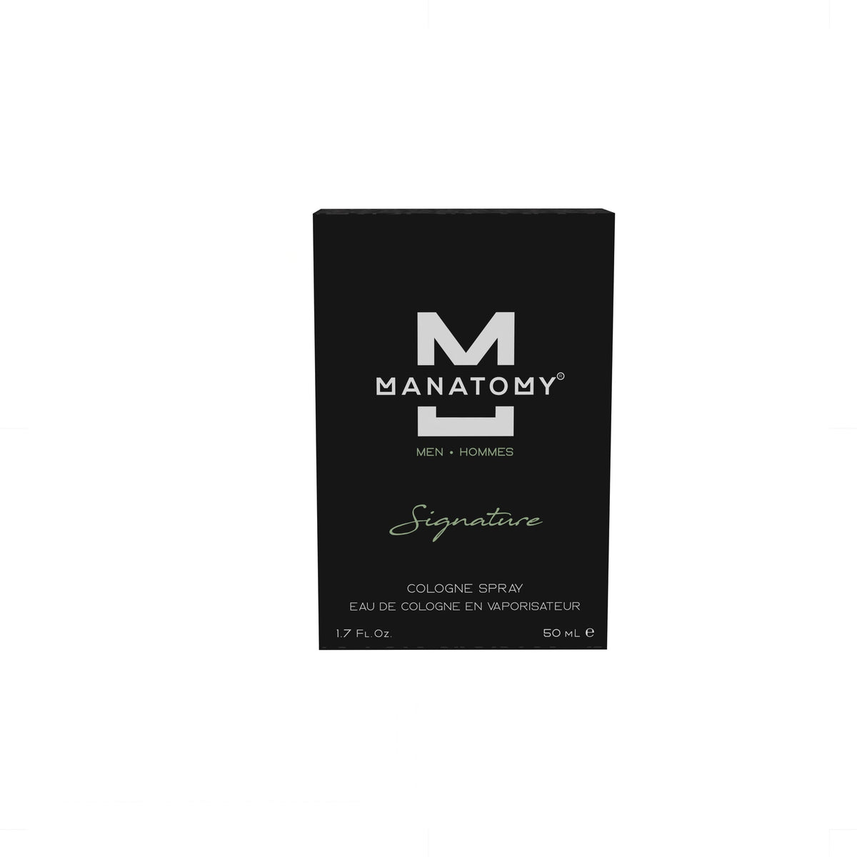 Manatomy Signature Cologne for Men, Cedarwood, Red Sage and Sandalwood, 50ml