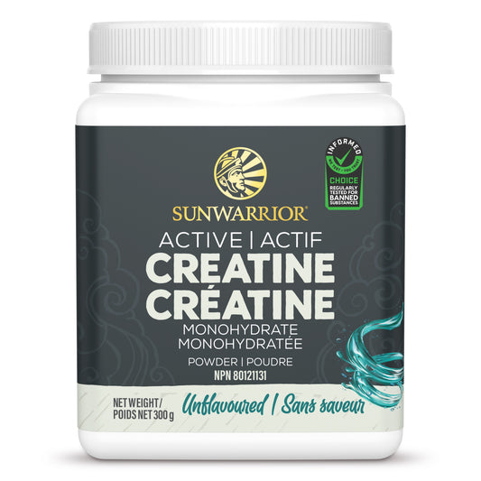 Unflavoured, 300g | Sunwarrior Active Creatine Unflavoured, 300g