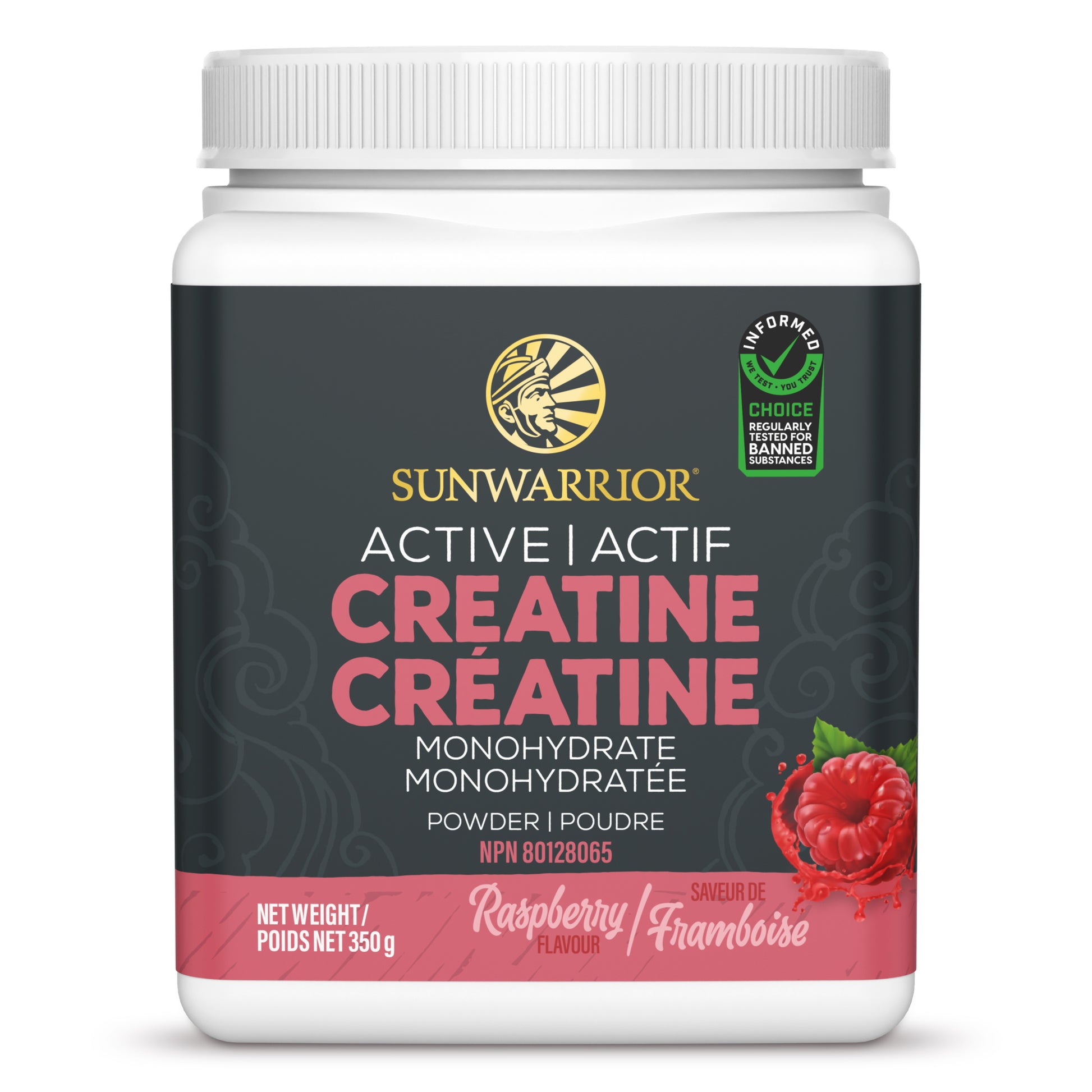 Raspberry, 350g | Sunwarrior Active Creatine Raspberry, 350g