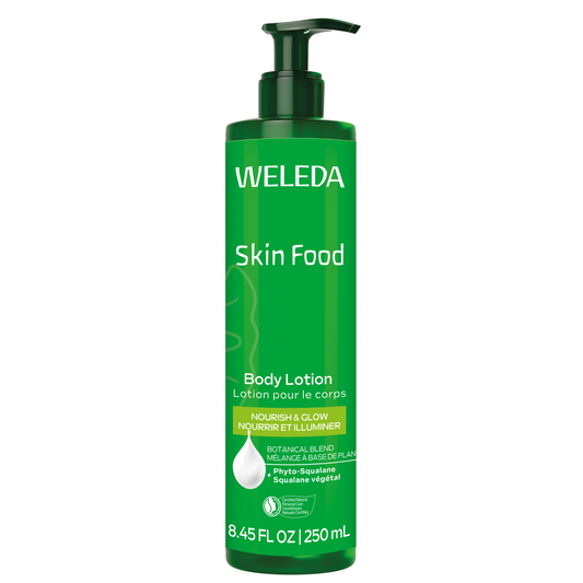Weleda Skin Food Body Lotion with Plant-Derived Squalane, Lightweight Daily Moisture for Dry Skin, 250ml