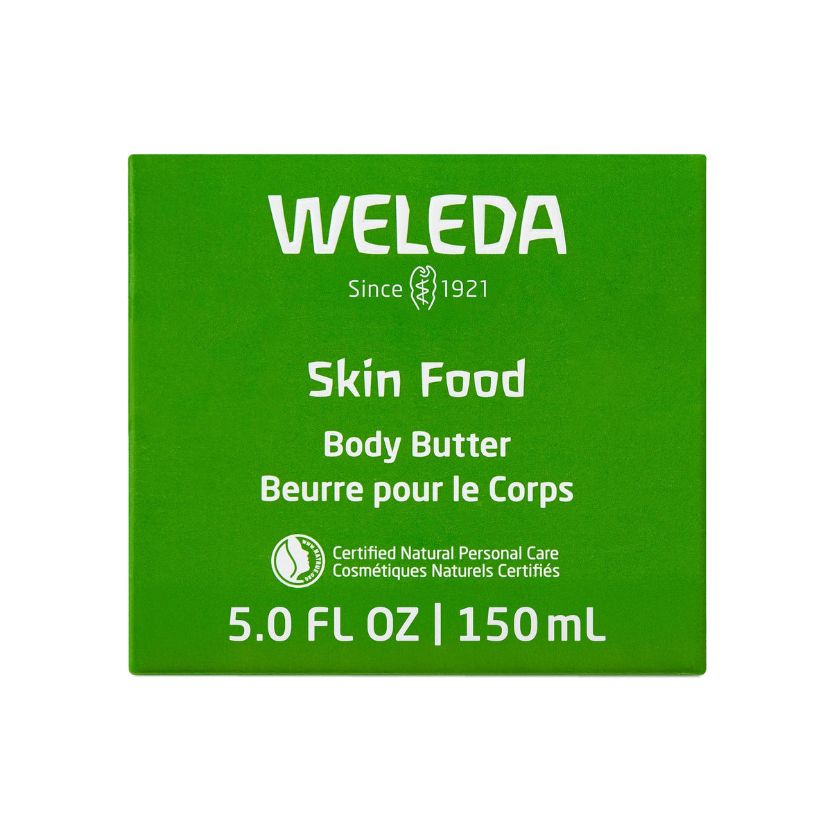 Weleda Skin Food Body Butter, Whipped Cocoa and Shea Butter Moisturizer for Very Dry Skin, 150ml