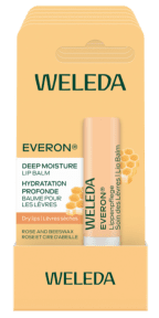 Weleda Everon Lip Balm, Protects and Soothes Dry Lips, 4.8g x 6 Pack