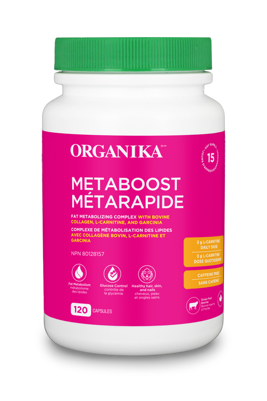 120 Capsules | Organika Fat Metabolizer 120 Capsules