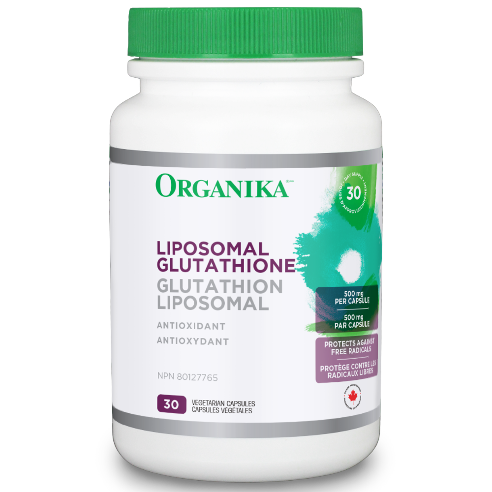 30 Vegetable Capsules | Organika Liposomal Glutathione 30 Vegetable Capsules