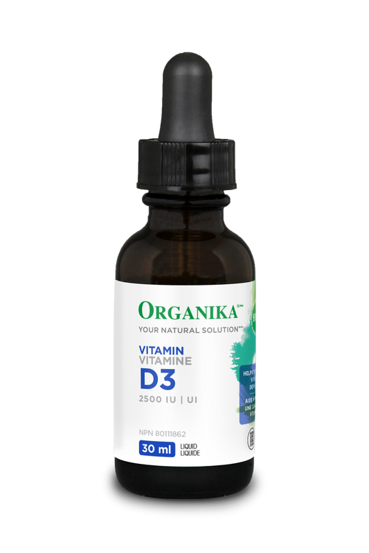 30ml | Organika Vitamin D3 2500 IU Liquid 30ml