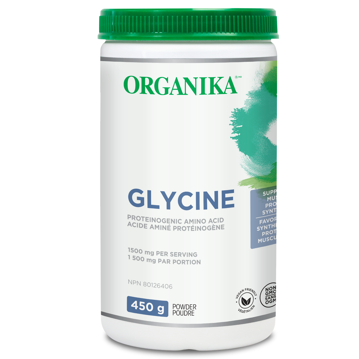 450g | Organika Glycine Powder 450g