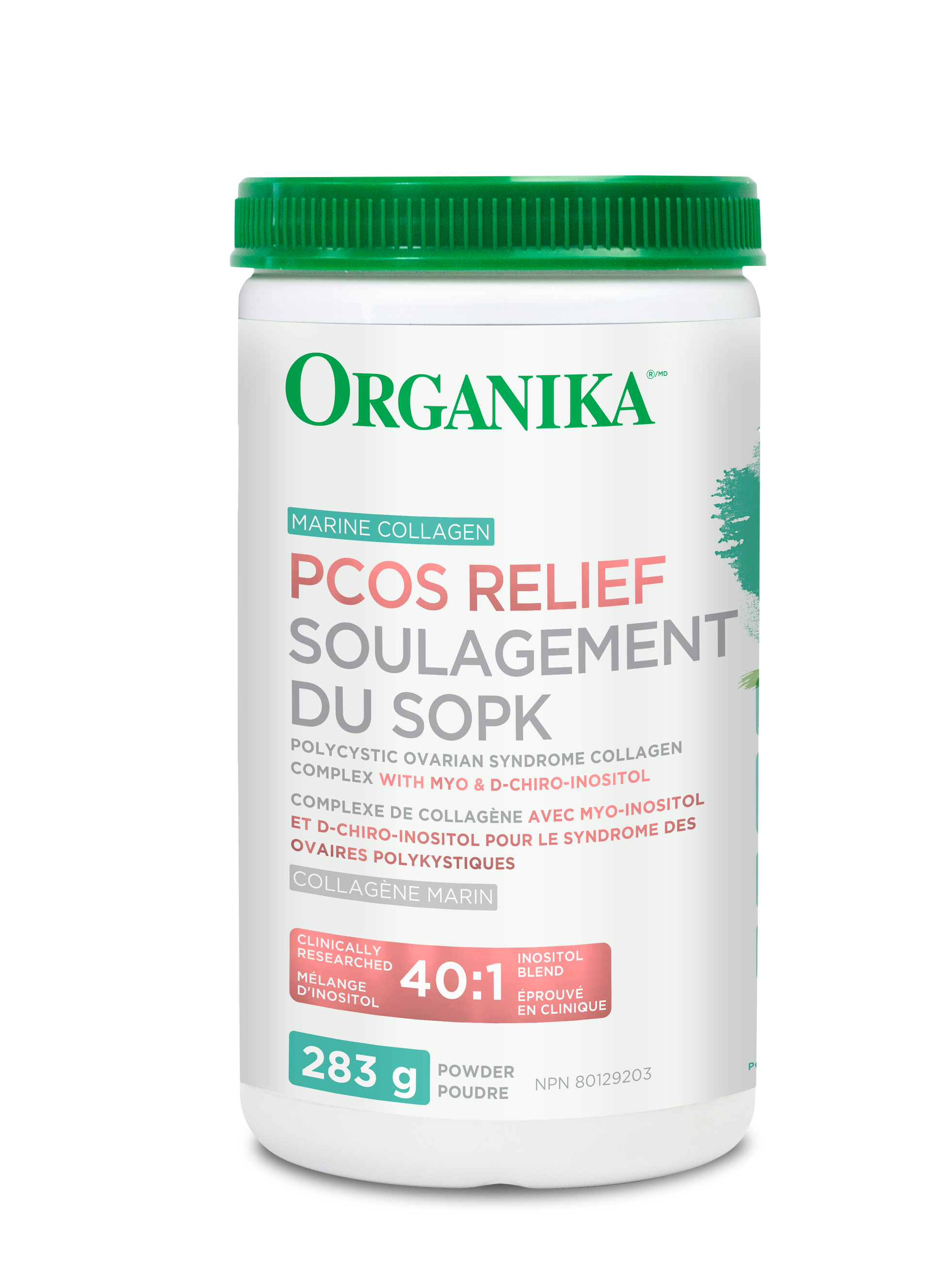 283g | Organika Marine Collagen PCOS Relief 283g
