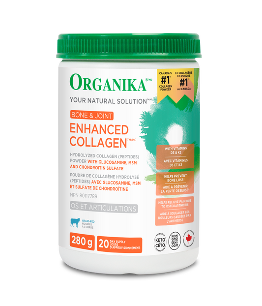 280g | Organika Enhanced Collagen Bone & Joint 280g