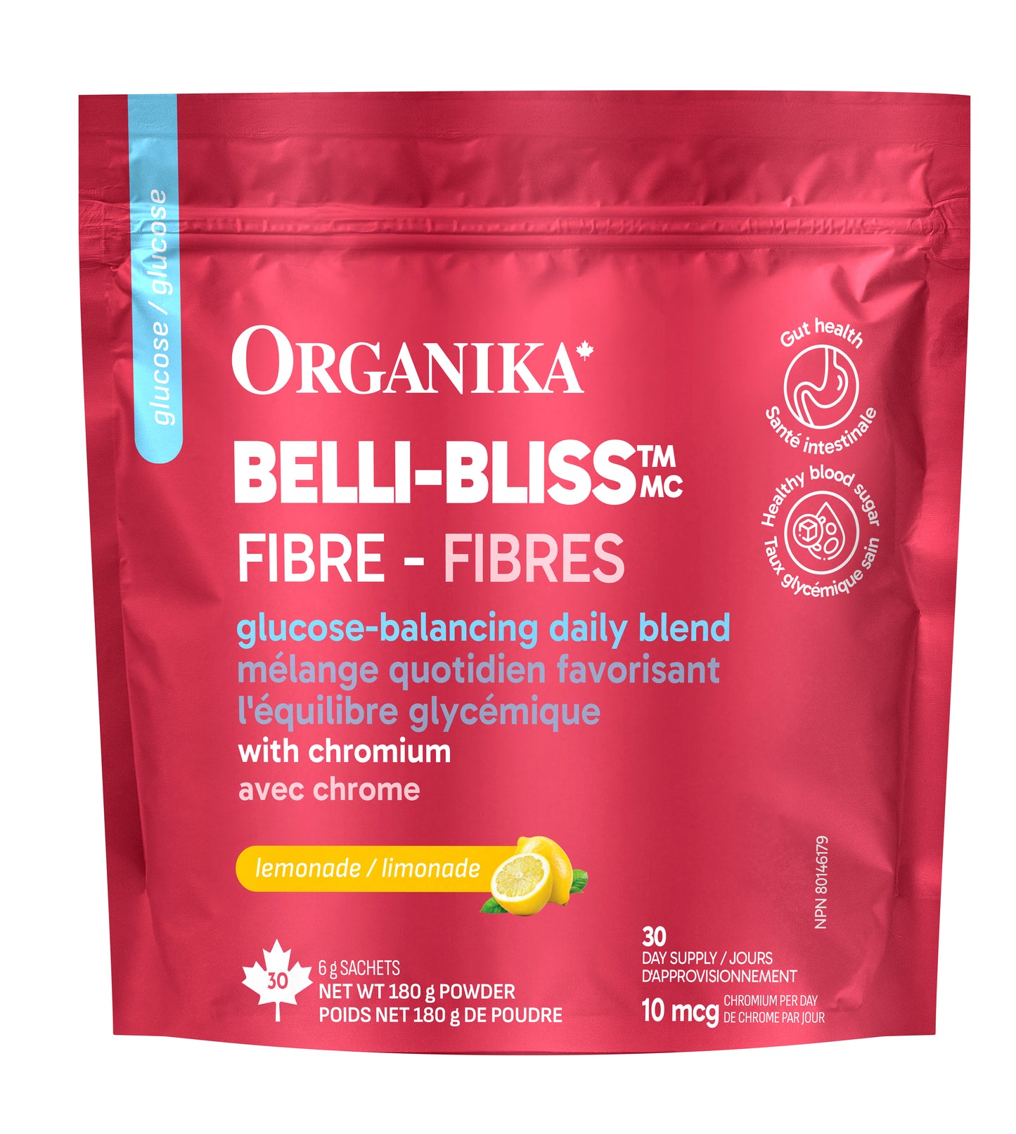 30 Sachets | Organika Belli Bliss Glucose Fibre 30 Sachets