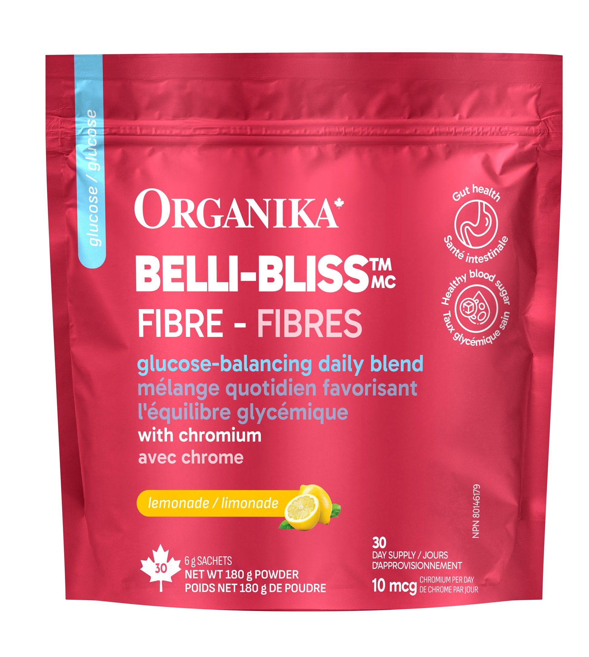 30 Sachets | Organika Belli Bliss Glucose Fibre 30 Sachets