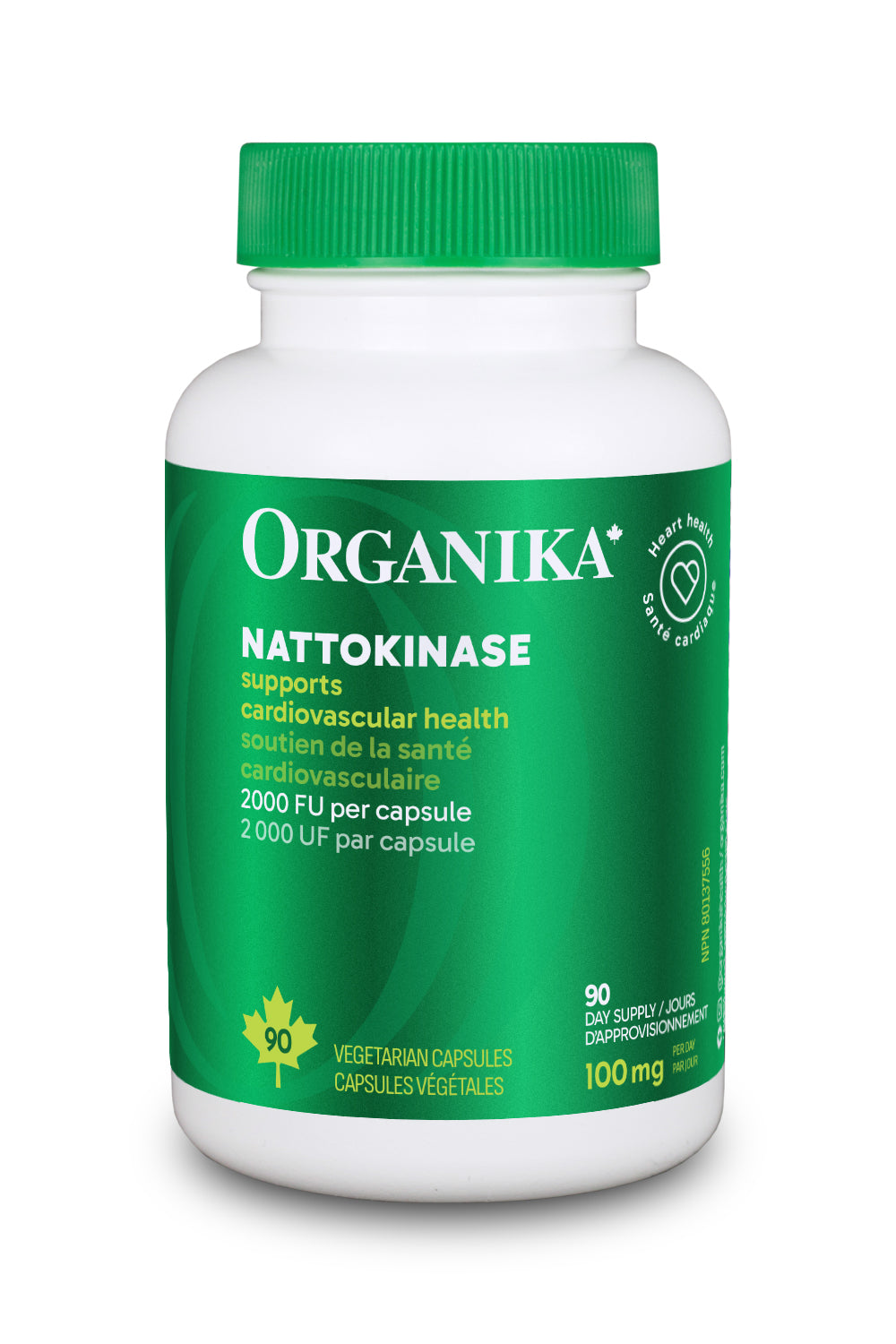 90 Capsules | Organika Nattokinase 90 Capsules