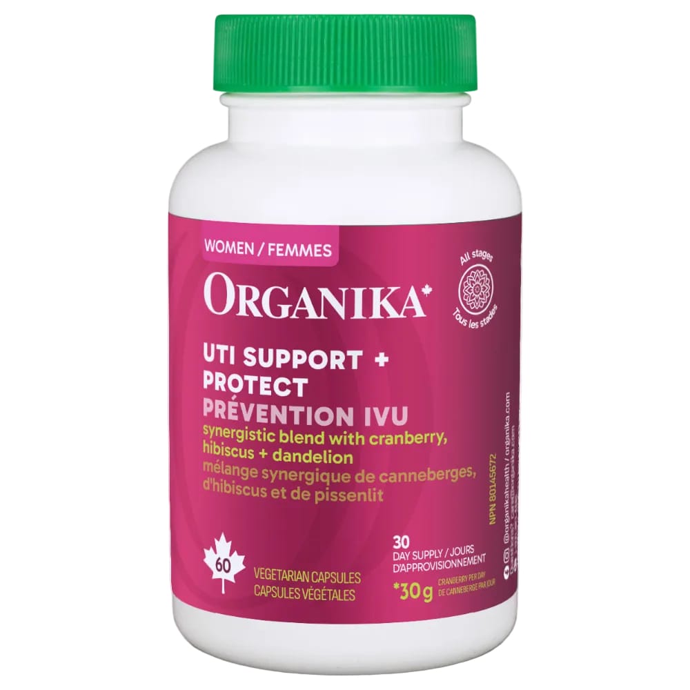 60vcap | Organika Women's UTI Support + Protect 60vcap