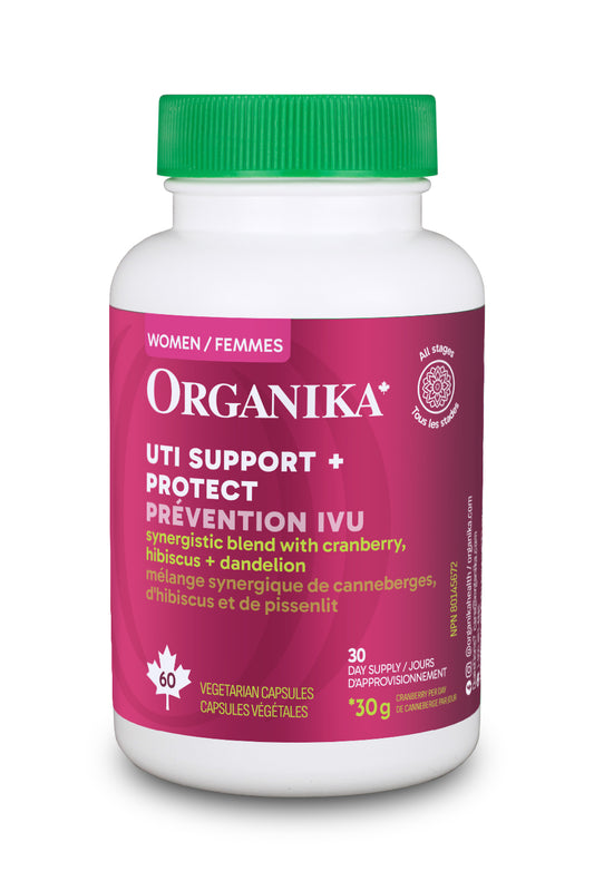 60vcap | Organika Women's UTI Support + Protect 60vcap