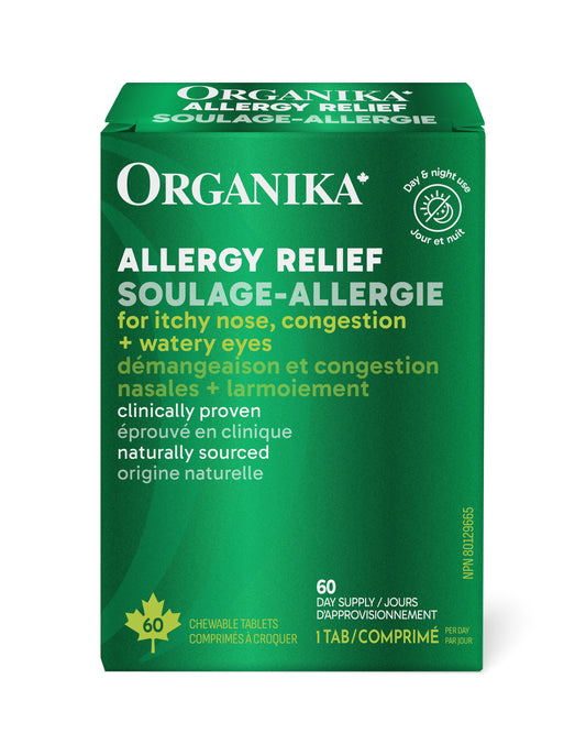60 Tablets | Organika Allergy Relief 60 Tablets