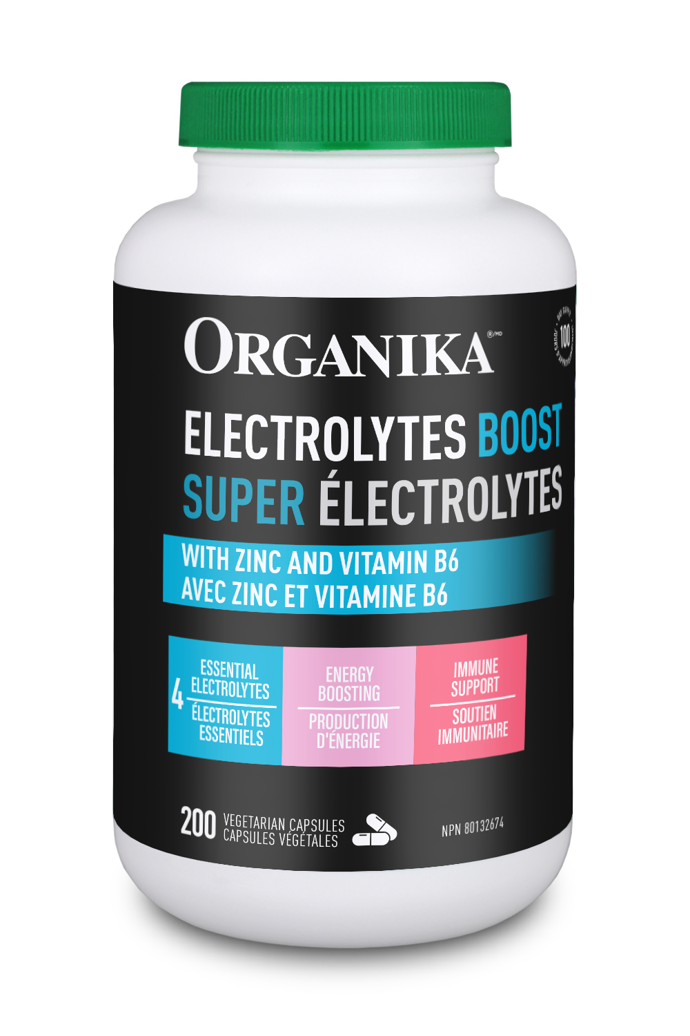 200 Capsules | Organika Electrolytes Boost 200 Capsules