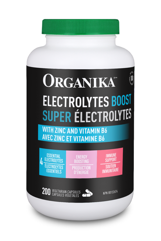 200 Capsules | Organika Electrolytes Boost 200 Capsules