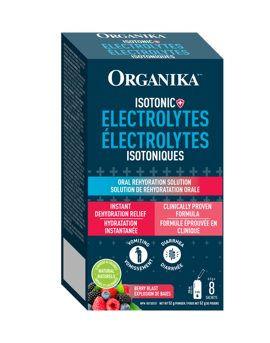 Berry 8 Sticks | Organika Isotonic Electrolytes Berry