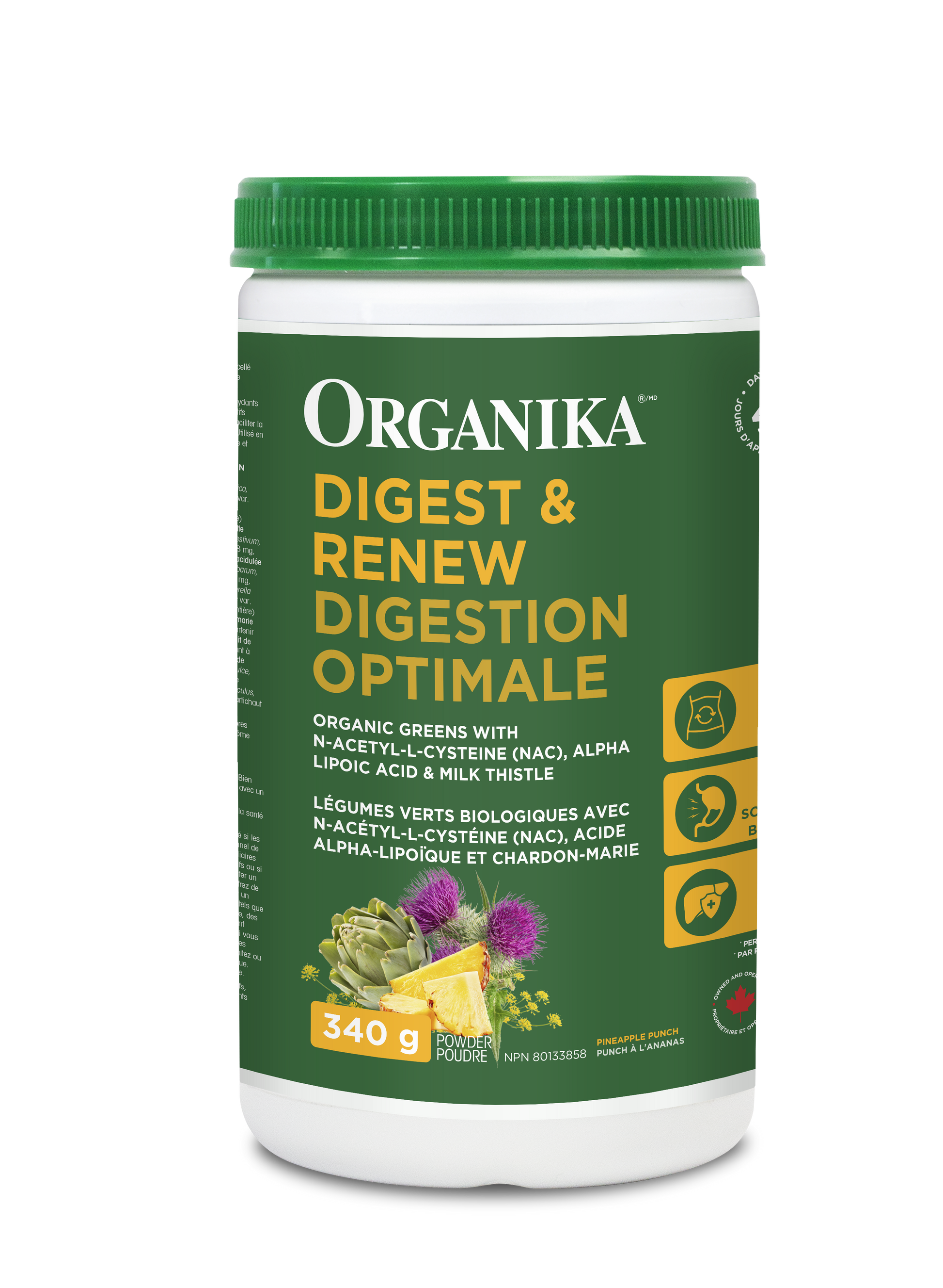 340g | Organika Digest Greens 340g