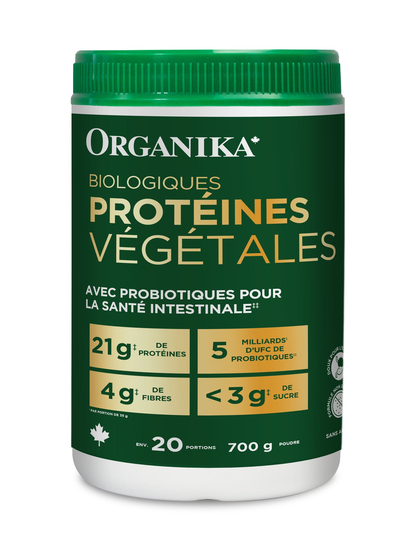 Unflavoured | Organika Organic Plant Protein Unflavoured
