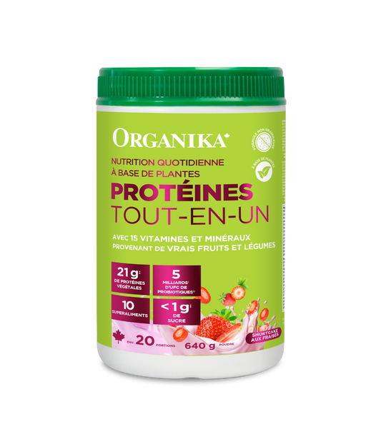 Strawberry | Organika Plant Based Protein Strawberry