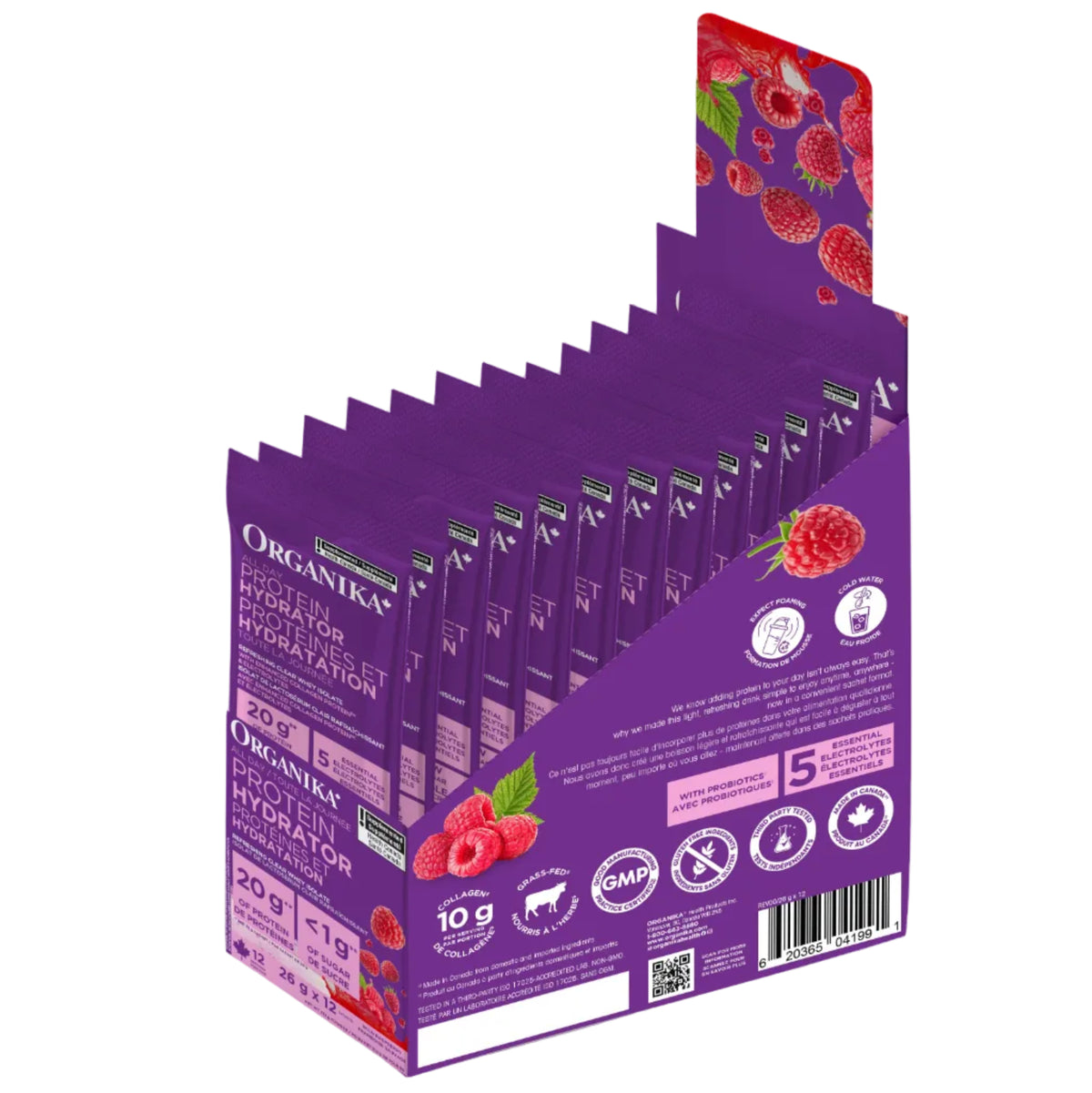 Wild Raspberry | Organika All Day Protein Hydrator Wild Raspberry