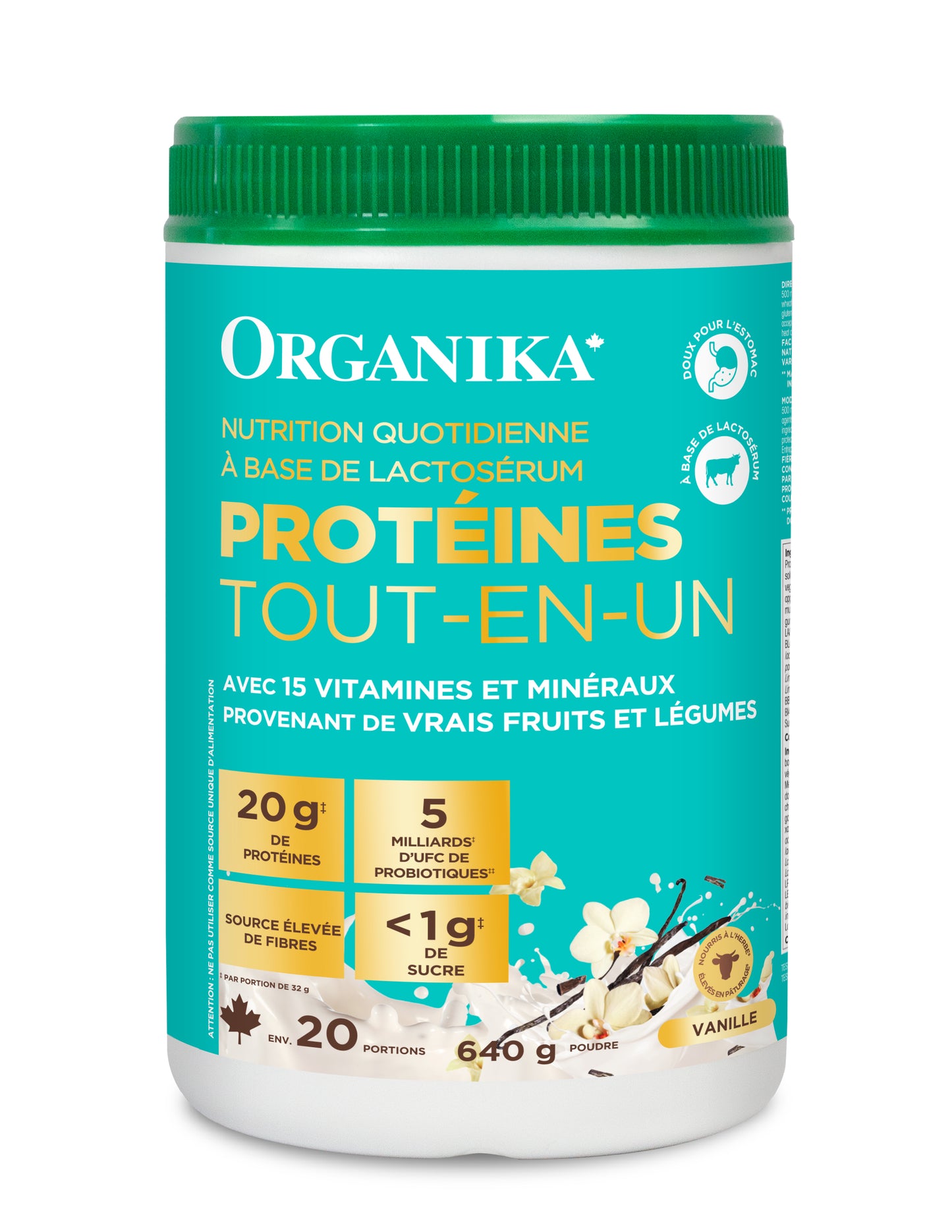 Vanilla | Organika Protein All-In-One Vanilla