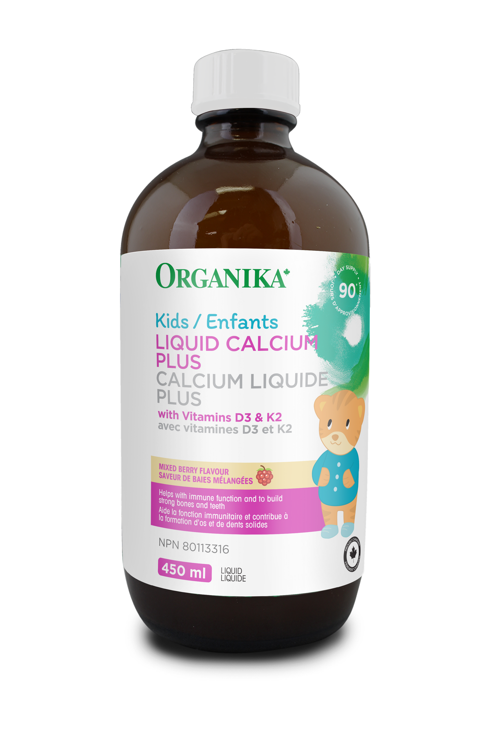 450ml | Organika Kids Liquid Calcium 450ml