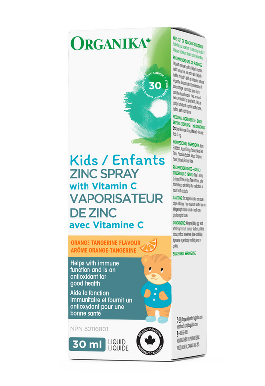 30ml | Organika Kids Zinc Spray 30ml