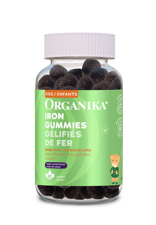 90 Gummies | Organika Kids Iron Gummies 90 Gummies