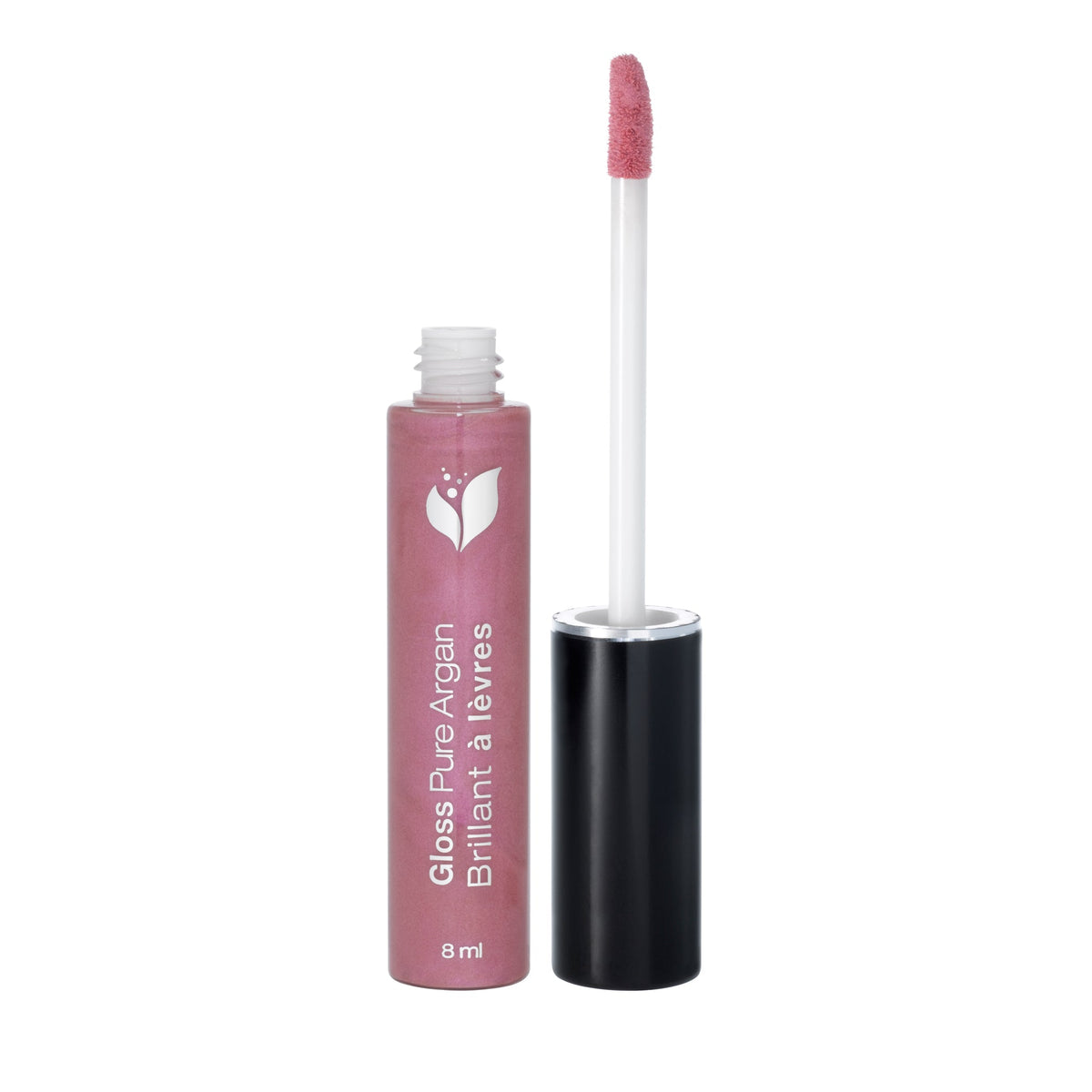 Zorah Moisturizing Lip Gloss with Organic Argan Oil, Shea and Cocoa Butter, Non-Sticky Tinted Gloss, 5 Shades, 8ml - Eva