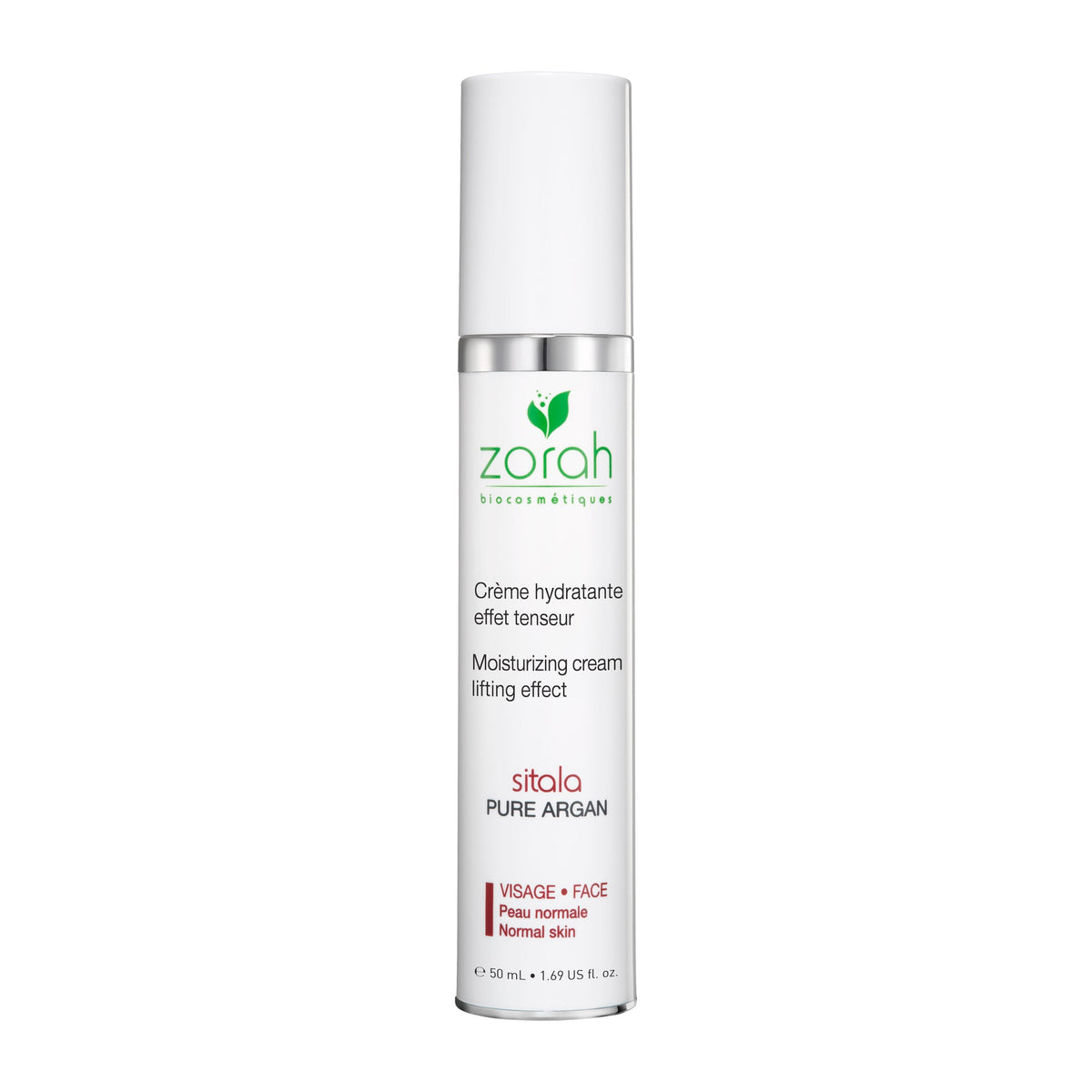 Zorah Sitala Lifting Effect Moisturizing Cream with Hyaluronic Acid, Organic Argan, Shea and Cocoa, Day Cream, 50ml