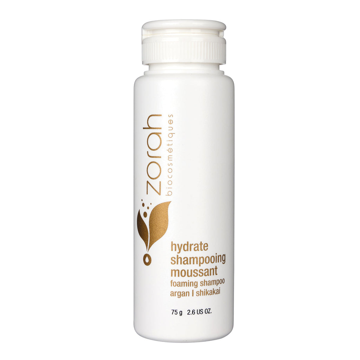 Zorah Foaming Powder Shampoo with Argan Oil and Shikakai, Waterless Concentrated Shampoo, Hydrant or Volume, 75g - Hydrant