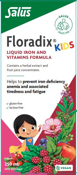 250ml | Salus Floradix KIDS Liquid Iron and Vitamin Formula 250ml