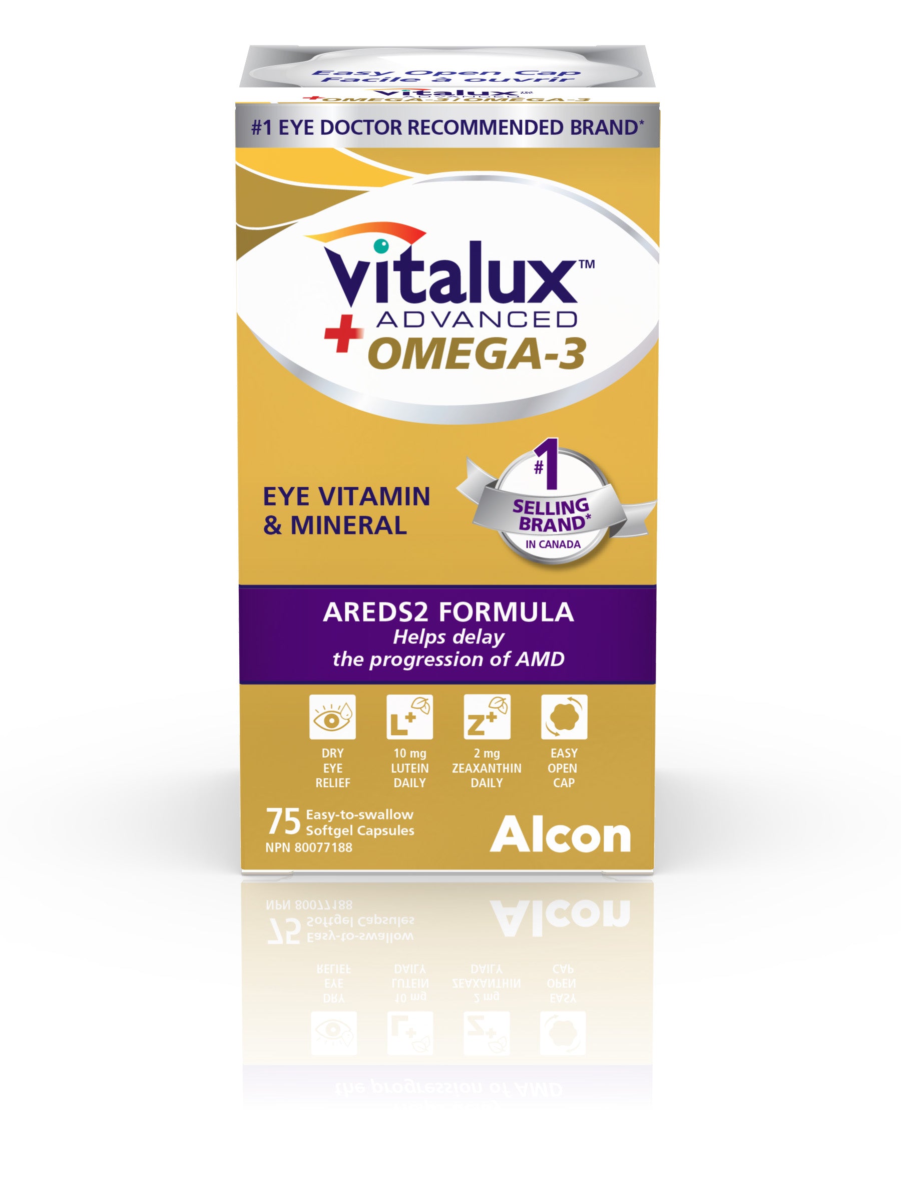 Vitalux Advanced Plus Omega 3 75 Softgels