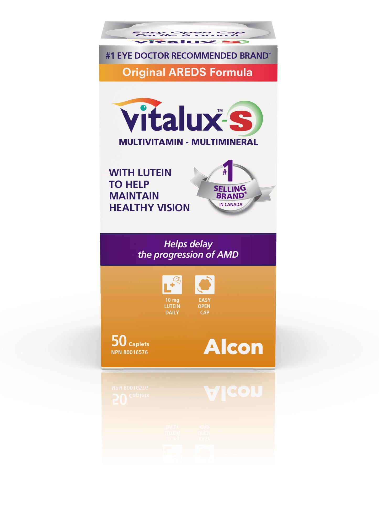 Vitalux AREDS-S Multivitamin 50 Caplets