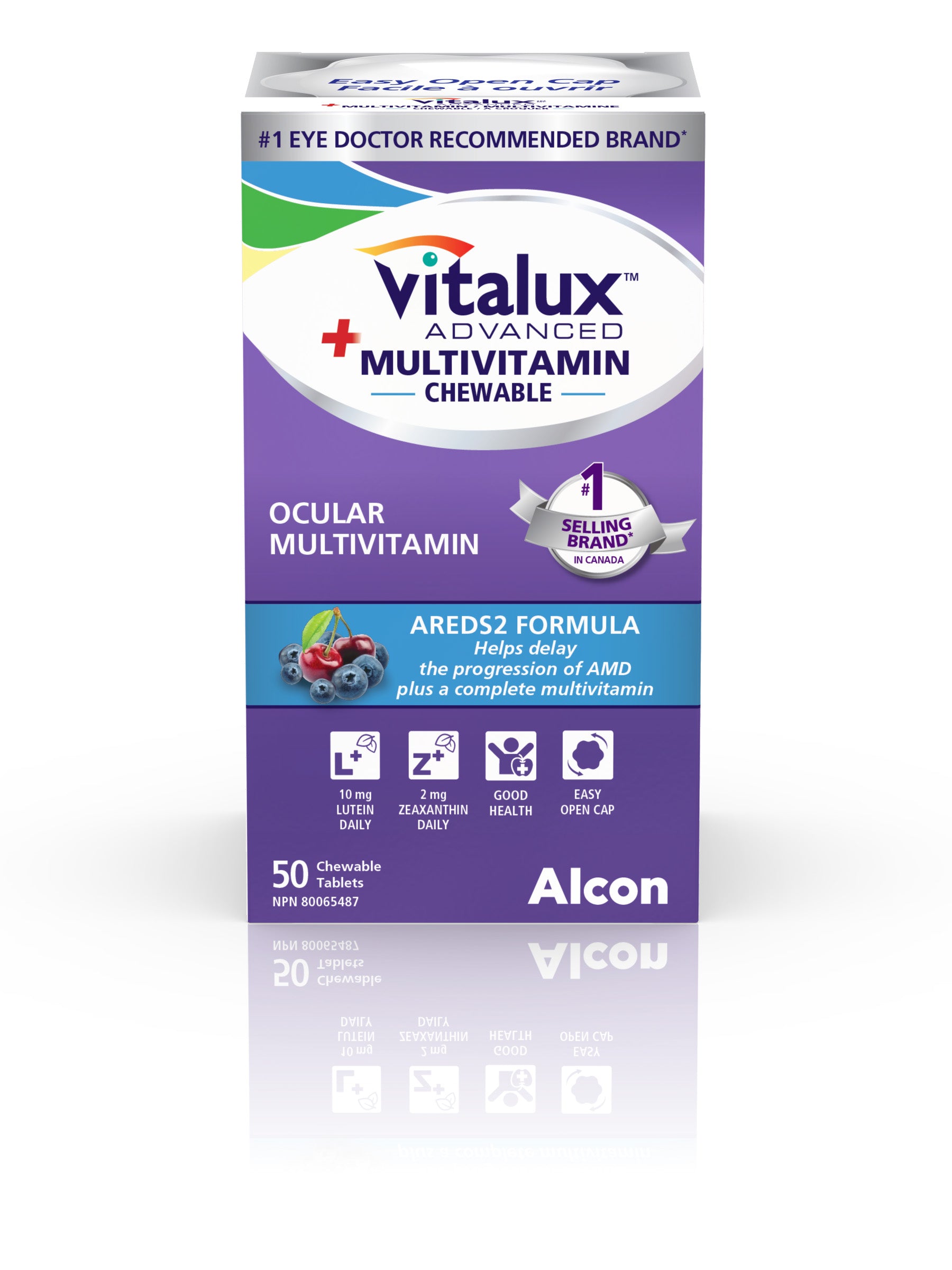 Vitalux Advanced Plus Multivitamin Chewable 50 Chewable Tablets