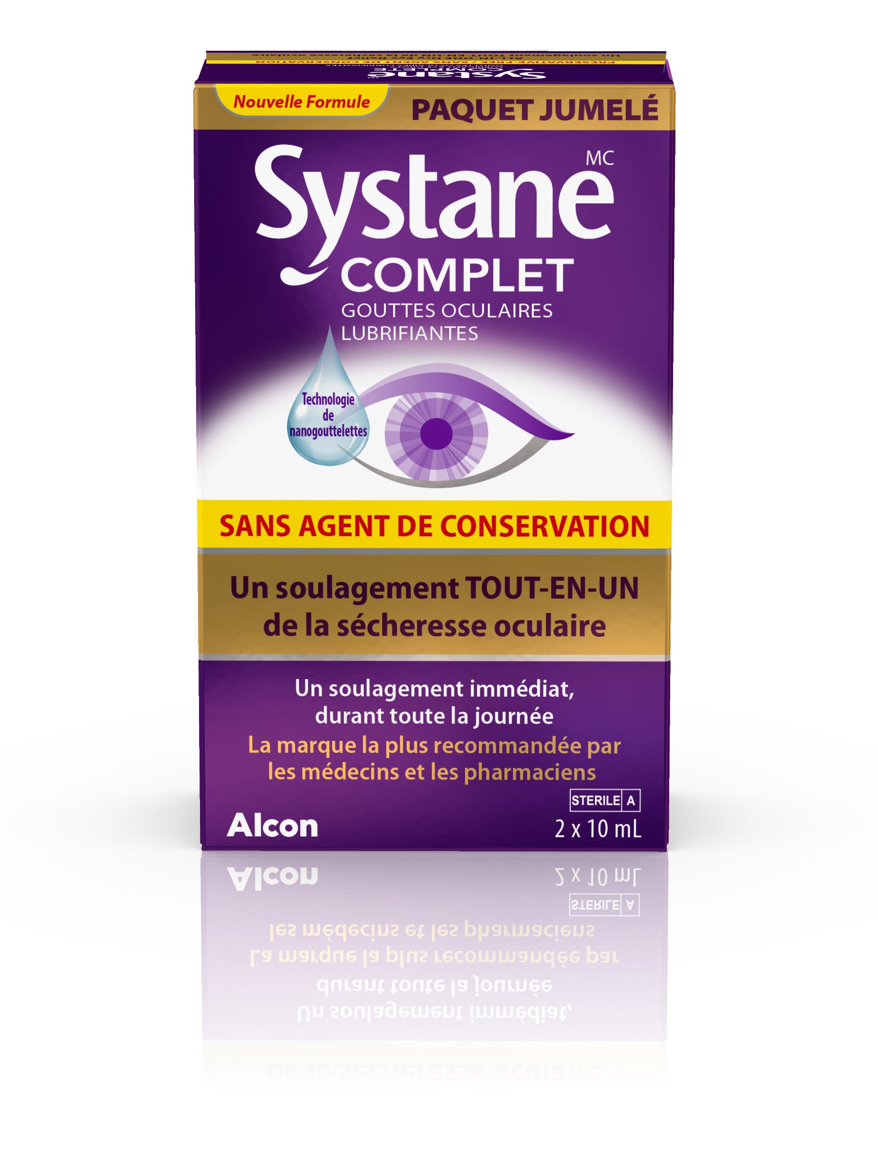 2 x 10ml Twin Pack | Systane Complete Lubricant Eye Drops 2 x 10ml Twin Pack