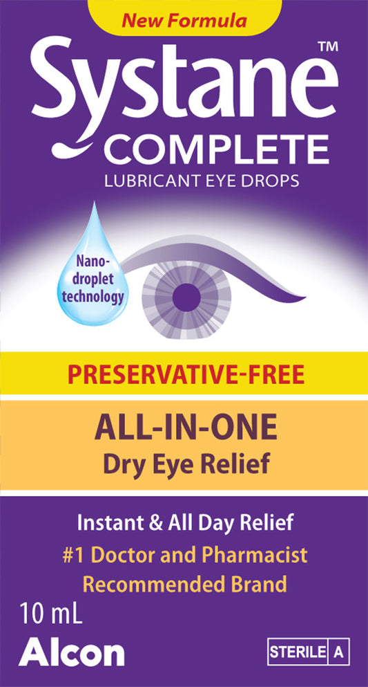10ml | Systane Complete Lubricant Eye Drops 10ml