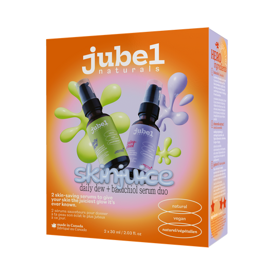 Jubel Naturals Daily Dew and Bakuchiol Serum Duo