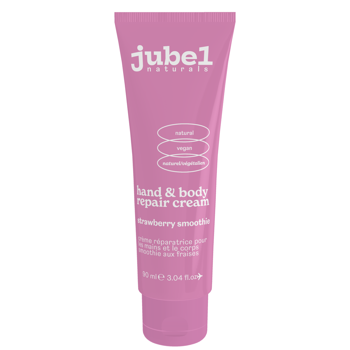 Jubel Naturals Hand & Body Repair Cream Strawberry Smoothie