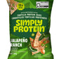 Jalapeno Ranch Case of 10 (10 x 130g) | SimplyProtein Tortilla Protein Chips 130g Jalapeno Ranch