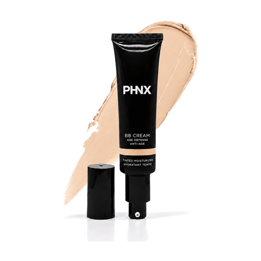 PHNX BB Cream with Niacinamide, Squalane and Botanical Extracts, Light to Medium Buildable Coverage, Fair, Light-Medium or Neutral, 40ml - Fair