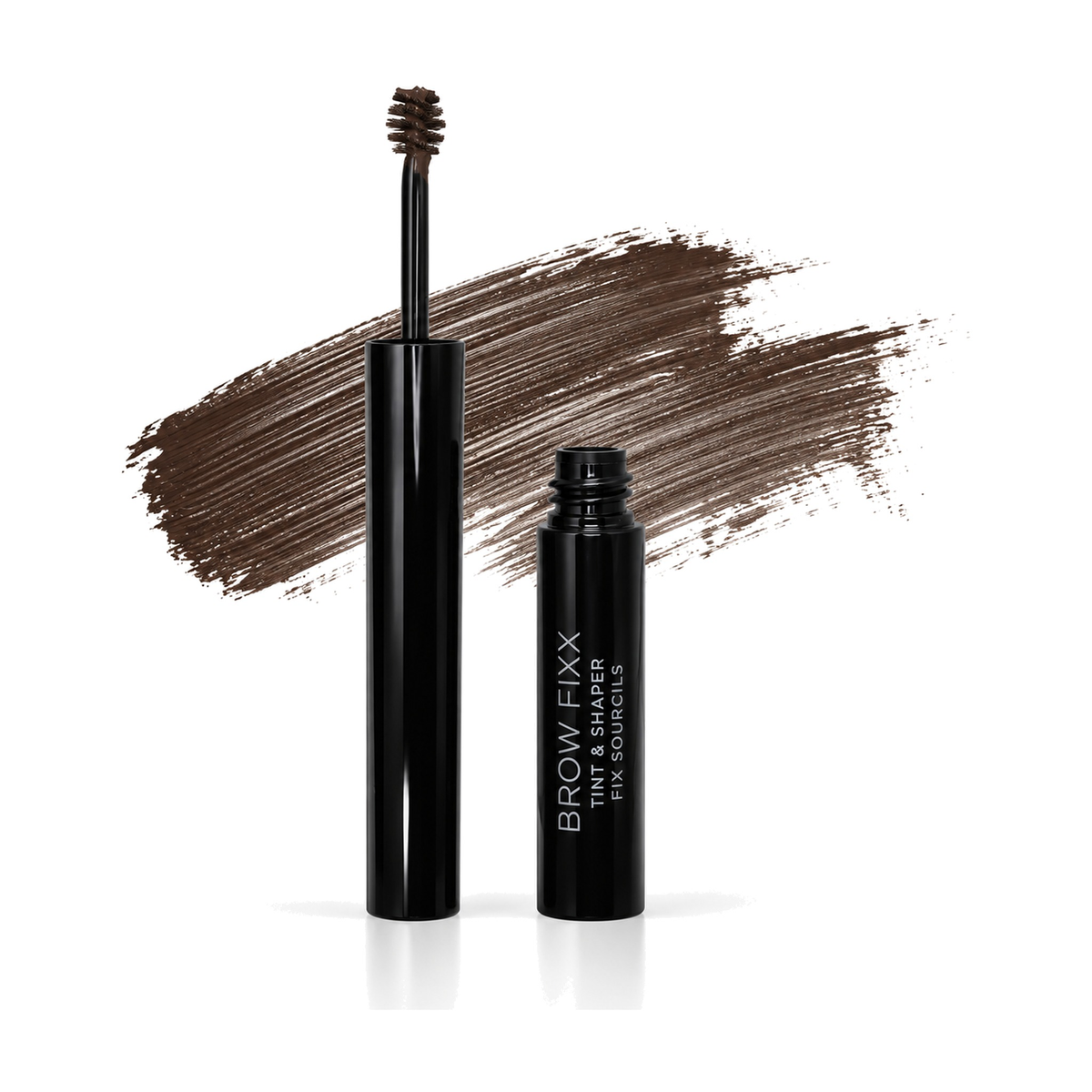 PHNX Brow Fixx Tinted Brow Mascara for Fuller, Defined Brows, Blondie or Brunette, 3g - Brunette