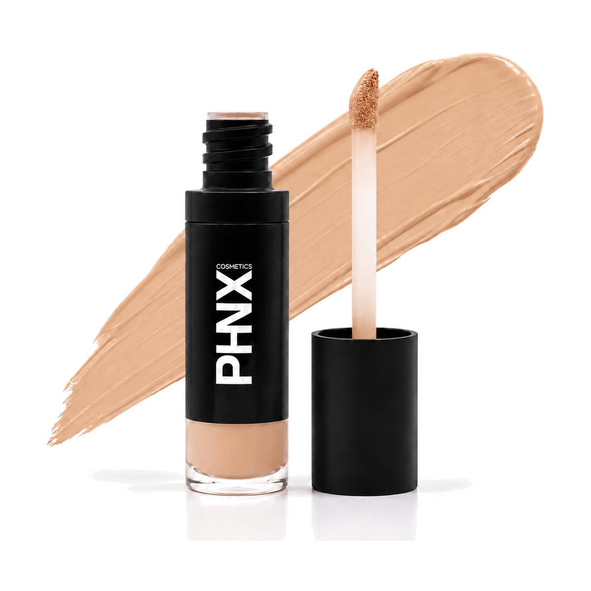 PHNX Liquid Concealer, Medium Coverage Longwear and Water Resistant, 5 Shades, 7g - Ivory C2
